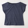 Bamboe Viscosejersey Effen – marineblauw,  thumbnail number 8