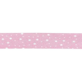Biasband Sterren Biologische katoen [20 mm] – roze, 