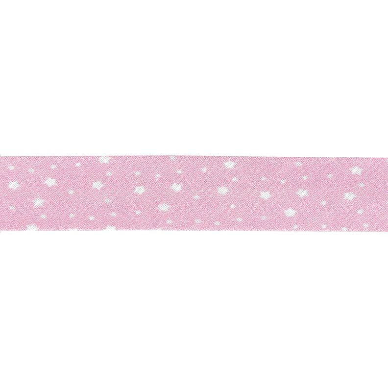 Biasband Sterren Biologische katoen [20 mm] – roze,  image number 1