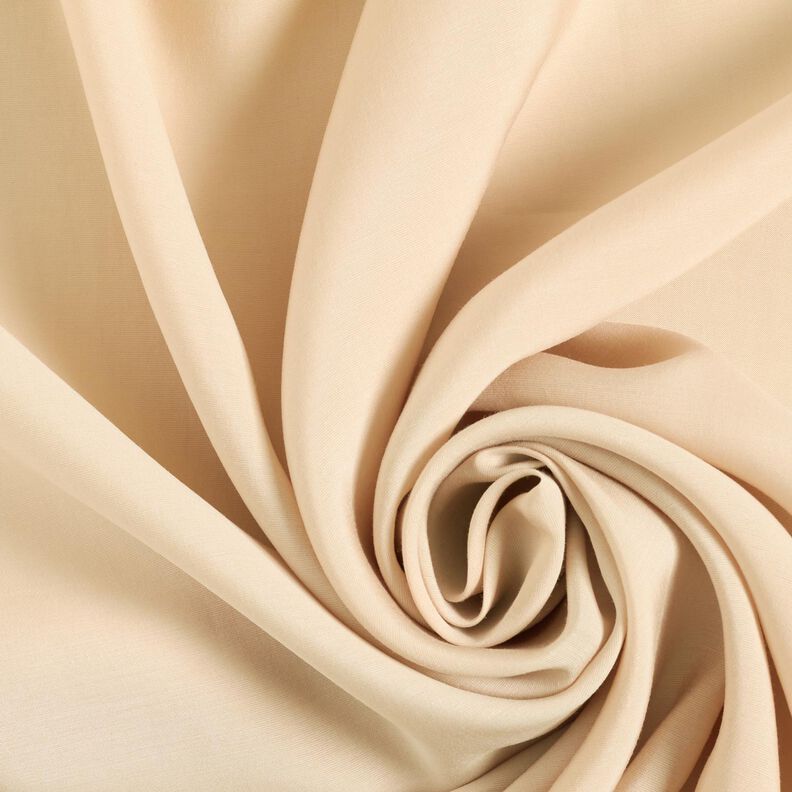 Blousestof lyocellmix – lichtbeige, image number 1