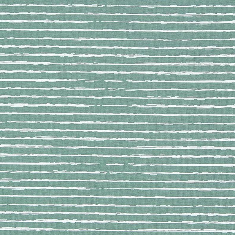 Katoenjersey Skribbel-strepen – riet,  image number 1