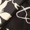 Chiffon Bloemen gerecycled – zwart/lichtbeige,  thumbnail number 4