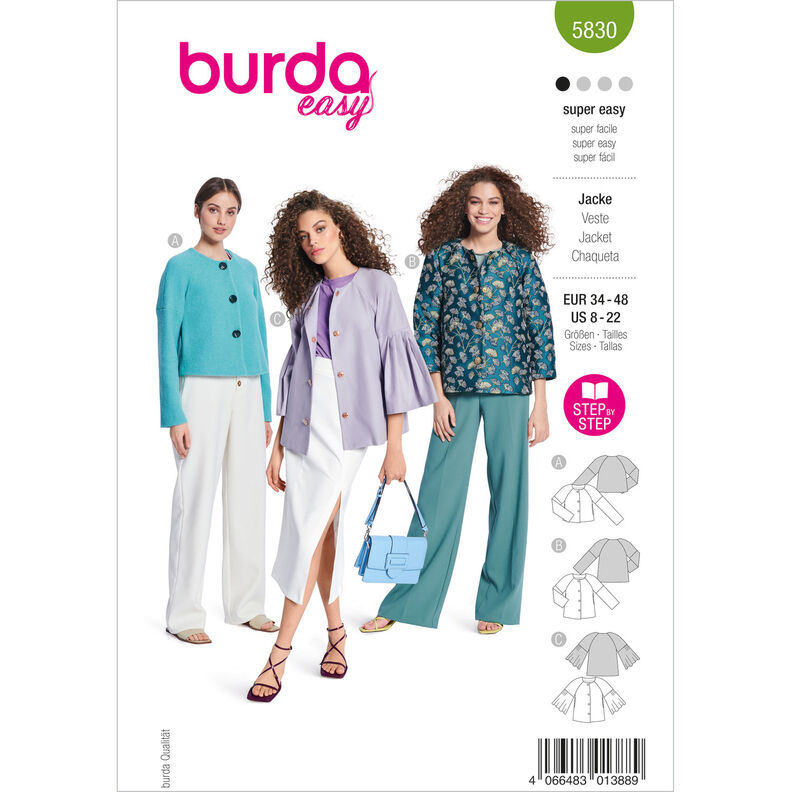 Jasje | Burda 5830 | 34-48,  image number 1