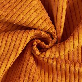 Bekledingsstof zacht corduroy – currygeel, 