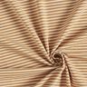 Katoenjersey smalle strepen – creme/kaneel,  thumbnail number 3