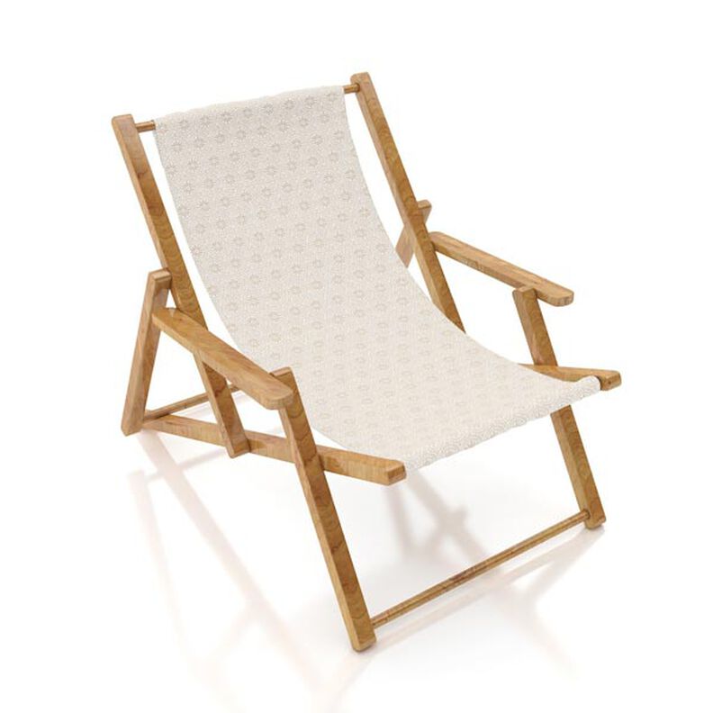 Outdoorstof Jacquard Cirkelvormige decoraties – beige/ecru,  image number 8