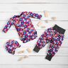 Katoenjersey bonte bloemen | Poppy Fabrics – nachtblauw,  thumbnail number 6