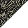 Viscosejersey Zebraprint – licht kaki/zwart,  thumbnail number 4