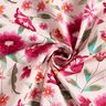 Decostof Katoenkeper lentebloemen – roos/framboos,  thumbnail number 3