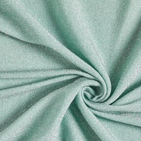 Jersey stof lamettaglitter glamour – mint, 