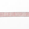 Webband Melange strepen [27 mm] – roze/zwart,  thumbnail number 2