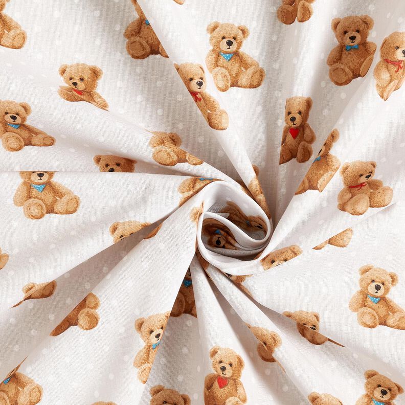 Katoenpopeline Teddy – beige,  image number 3
