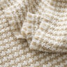 Grove jasstof pied-de-poule – beige/wit,  thumbnail number 3