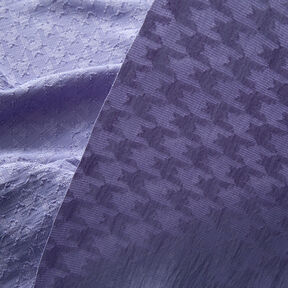 Jacquard Dobby pied-de-poule – duifblauw, 