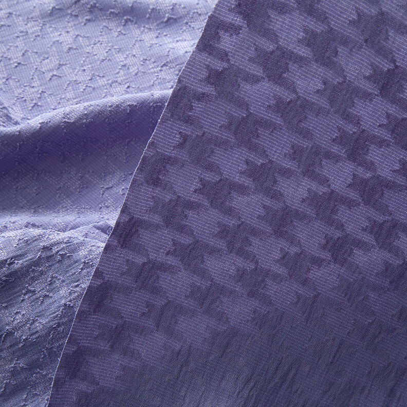 Jacquard Dobby pied-de-poule – duifblauw,  image number 3