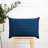 Bekledingsstof doorgestikte fluwelen honingraten – marineblauw,  thumbnail number 9
