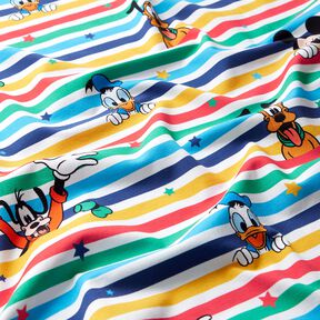 Katoenjersey Mickey Mouse en zijn vrienden | Disney – wit, 