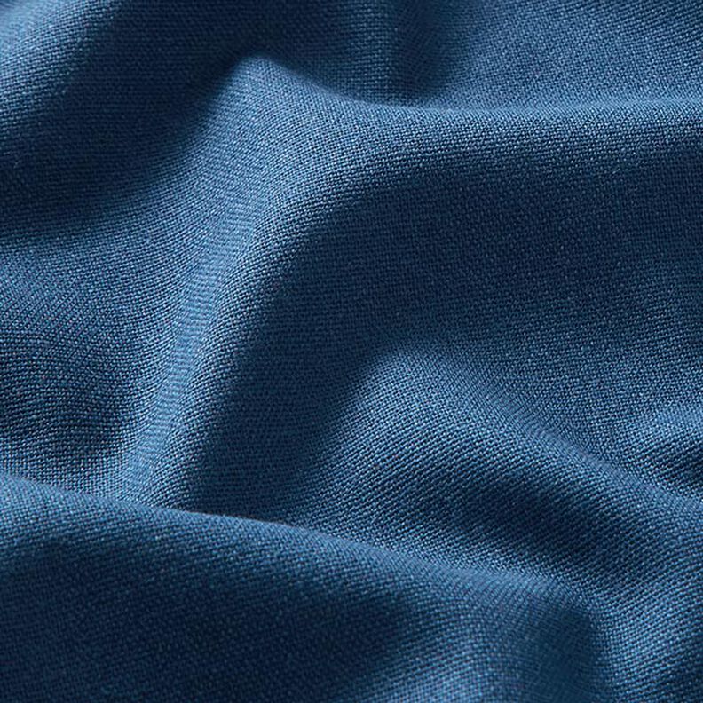 Viscose-linnen-mix Effen – indigo,  image number 2