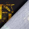 Katoenjersey Licentiestof Harry Potter, initialen en heraldische dieren | Warner Bros. – zwart,  thumbnail number 4