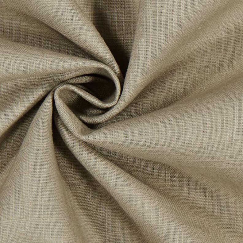 Linnen stof Ramee mix medium – licht taupe, image number 3