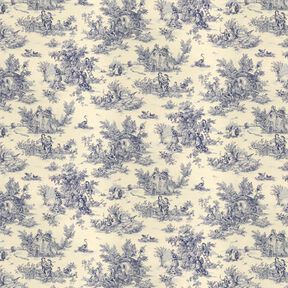 Decostof Pastorale 280 cm – blauw, 