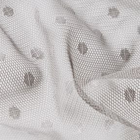 Softmesh stippen – olifantgrijs, 