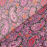 Crêpe chiffon Paisley – roodlila,  thumbnail number 4