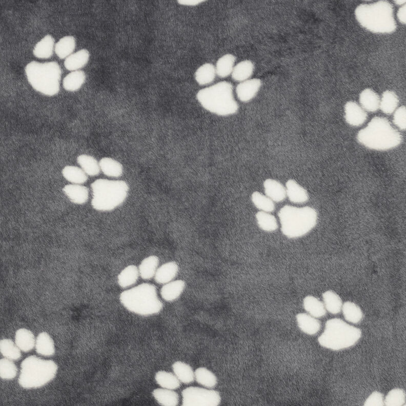 Gezellige fleece Dierenpoten | by Poppy – leigrijs/ivoor,  image number 1