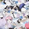 Katoenjersey Mangawereld Digitaal printen – zilvergrijs,  thumbnail number 2