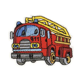 Applicatie brandweerwagen [ 4 x 5 cm ] – signaalrood, 