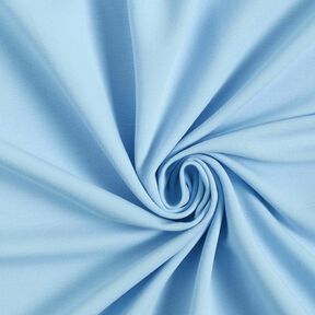 Lichte French Terry effen – stralend blauw, 