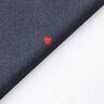 Katoenjersey Jeanslook harten Digitaal printen – blauwgrijs/vuurrood,  thumbnail number 4