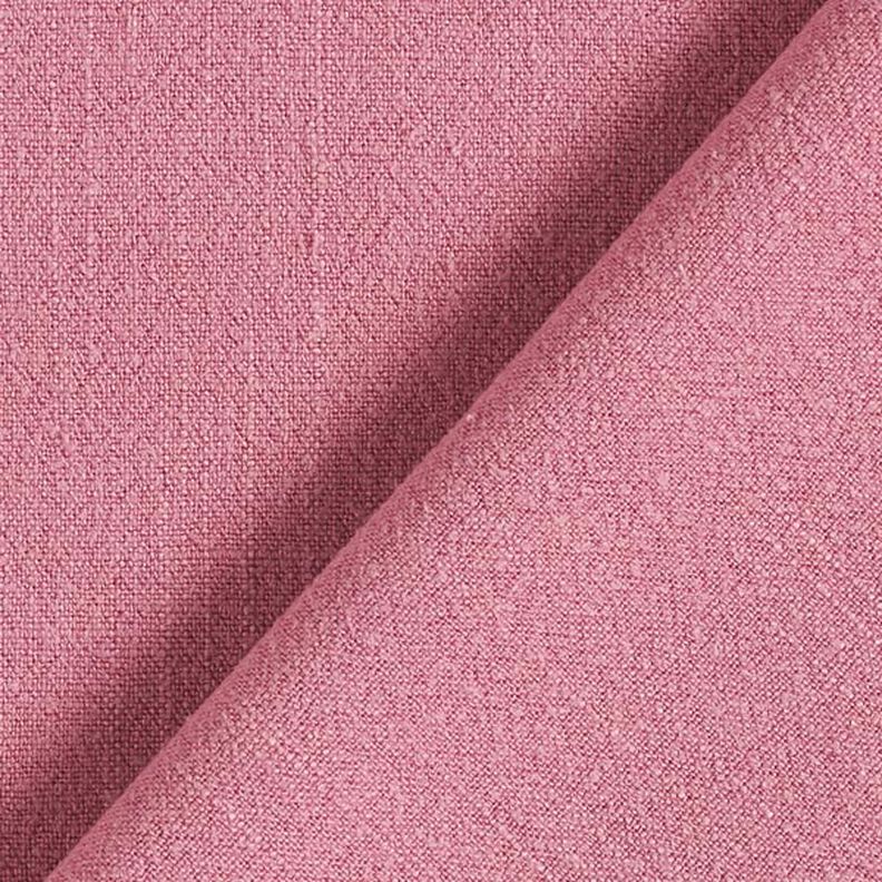 Viscose-linnen-stof – donker oudroze,  image number 4