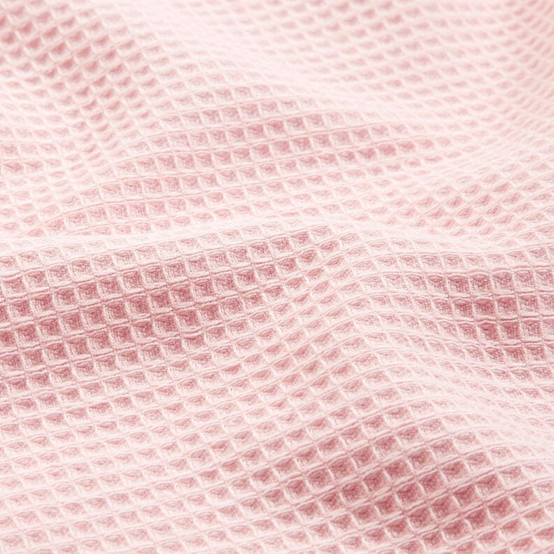 Badstof/Wafelpiqué Effen – roos, image number 3