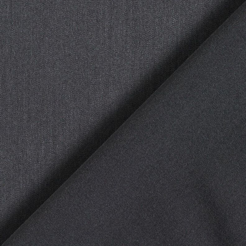 Bi-stretch gabardine – anthraciet,  image number 4