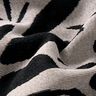 Decostof Gobelin abstracte planten – lichtbeige/zwart,  thumbnail number 2