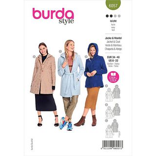 Mantel, Burda 6057 | 34-48, 