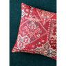 Decostof Half panama Kelim tapijt – karmijnrood,  thumbnail number 5