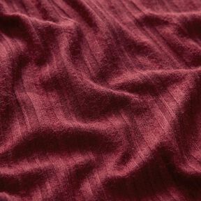 Tricot effen – bordeauxrood | Stofrestant 60cm, 