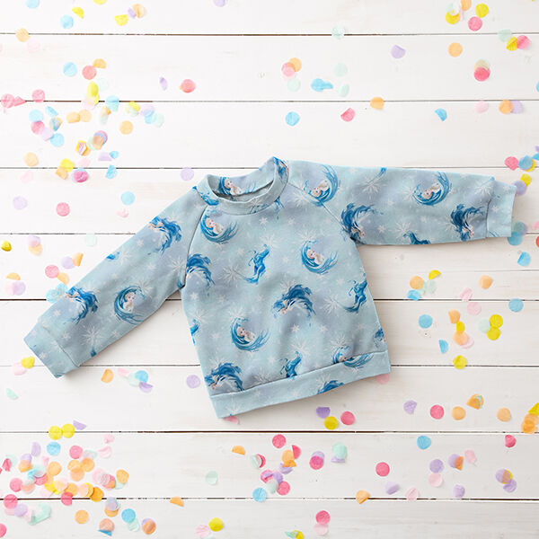 Sweatshirt geruwd IJskoningin 2 | Disney – babyblauw, image number 7