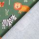Katoenpopeline Jungledieren Digitaal printen – donkergroen,  thumbnail number 4