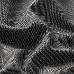 Broekstof stretch zigzag – zilvergrijs/zwart, 