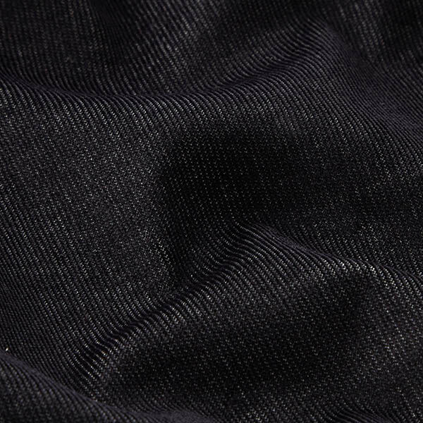 Stretch fijne corduroy jeanslook – zwart,  image number 2