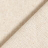 Decostof half panama ribstructuur gerecycled katoen – beige,  thumbnail number 3