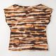 Viscosejersey tie-dye print – beige/bruin,  thumbnail number 5
