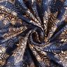 French Terry sommersweat Mandala | Glitzerpüppi – marineblauw/perzik,  thumbnail number 3