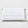 Knoopsgat-elastiek [3 m | 20 mm] – wit,  thumbnail number 1
