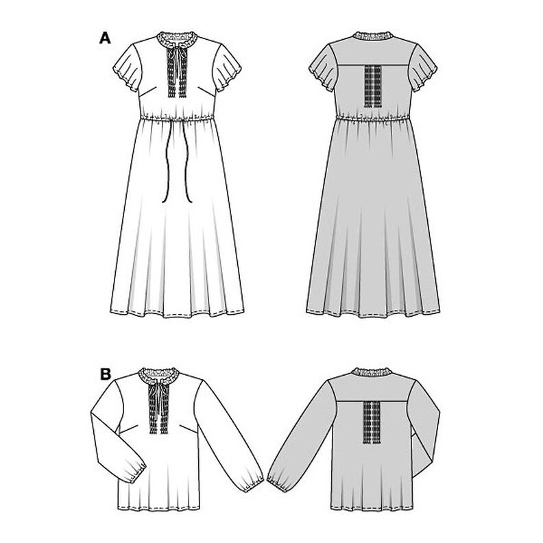 Jurk / Blouse | Burda 5823 | 36-46, image number 8