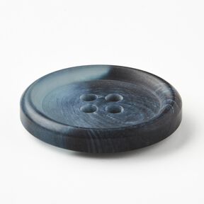 4-gats knoop rond [Ø 25 mm] – jeansblauw, 