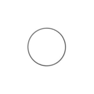 Metalen ring [ Ø 10 cm ] | Rico Design – anthraciet, 